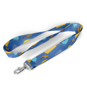 Cordão Tirante Personalizado para Crachá Largura de 15 mm Poliéster Comprimento de 72 cm - largura de 1,5 cm  Transferência Térmica  Selecione todos os itens e quantidade para obter o preço correto