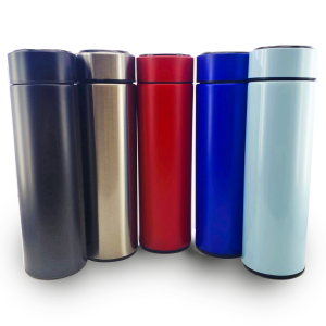Garrafa Térmica em Aço Inox - Temperatura Digital Led - Personalizado Material Aço Inoxidável 500 ml    